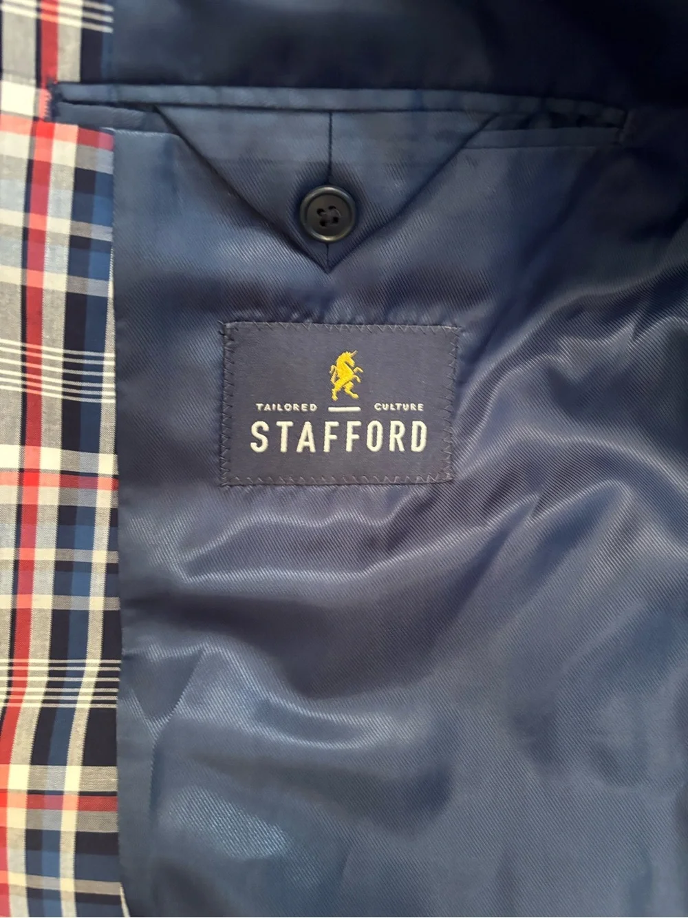 Stafford classic plaid